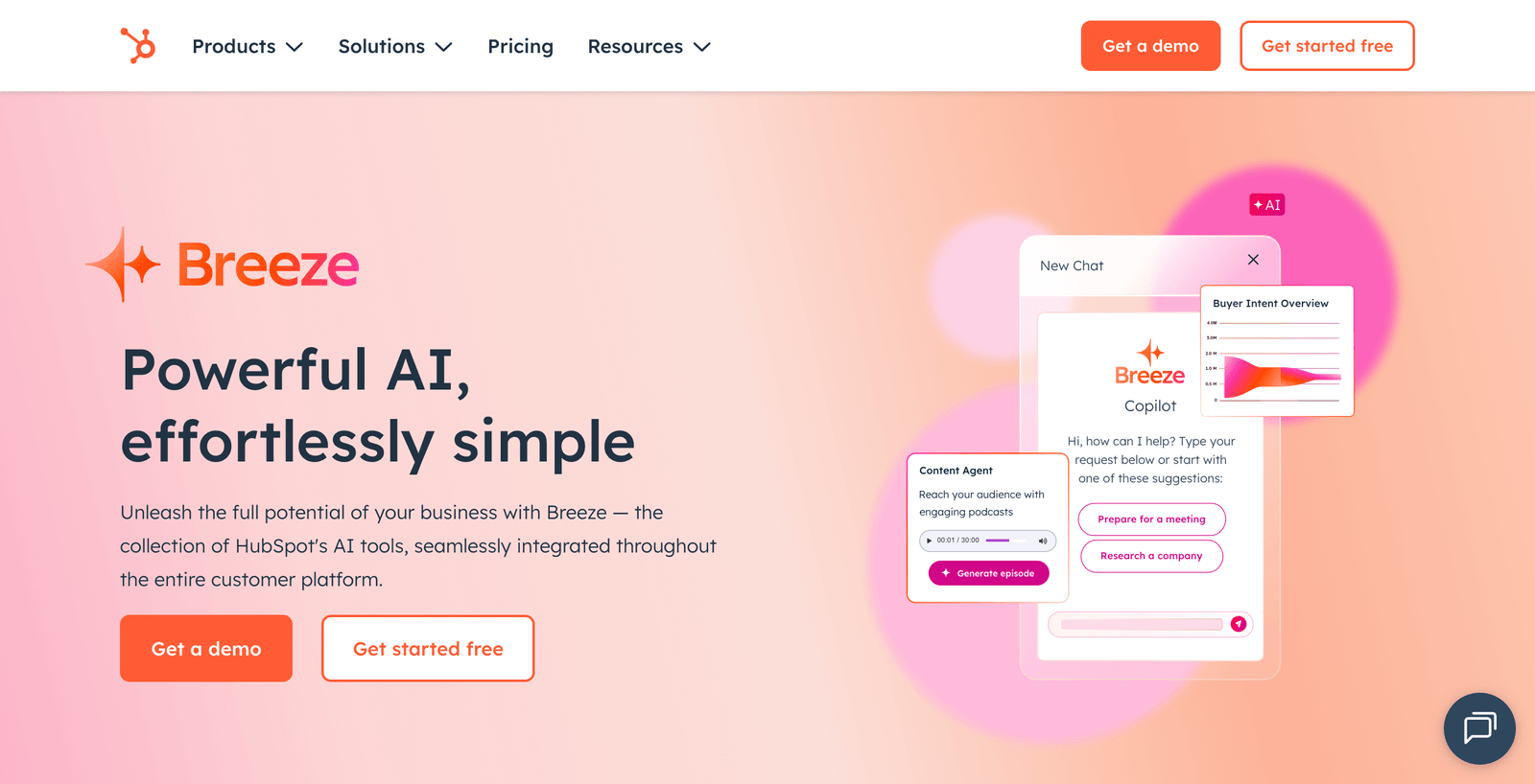 HubSpot with Breeze AI